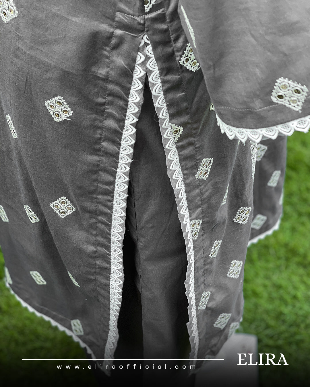 Aahang Grey (2-Piece)