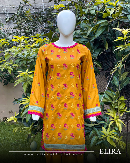 Mehek Mustard Yellow (2-Piece)