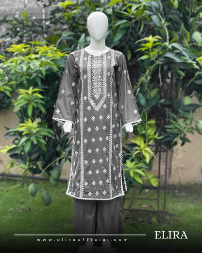 Aahang Grey (2-Piece)